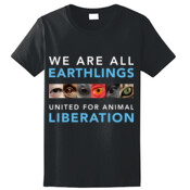 Earthlings 100% Cotton Ladies Tshirt